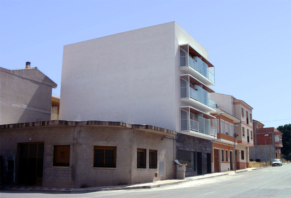 Edificio de viviendas. Arquitectura Alicante. Proyectos de Arquitectura. Arquitectos Alicante. Obras de Reforma e Interiorismo.